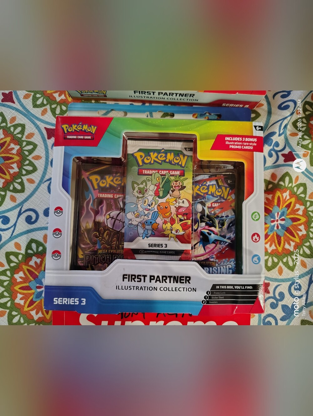 Pokemon First Partner Illustration Series 3 SEALED BNIB - In Hand Ships Fast